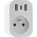 Obrázok pre výrobcu IMMAX NEO SMART chytrá vnitřní zásuvka s kolíkem (typ E)/ 16A/ 2x USB/ 1x USB-C/ Zigbee/ LIDL/ TUYA