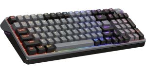 Obrázok pre výrobcu Cooler Master herní klávesnice mechanická MK770, drátová/bezdrátová, Kailh Box V2, USB, CZ, šedá