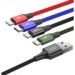 Obrázok pre výrobcu Baseus datový kabel 4v1 microUSB+USB-C+2xLightning 1,2m 3,5A černý