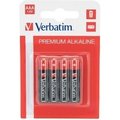 Obrázok pre výrobcu VERBATIM Alkalické baterie AAA, 4 PACK , LR03