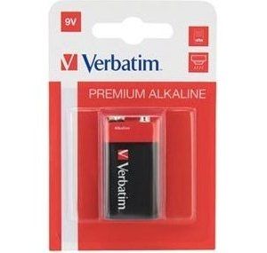 Obrázok pre výrobcu VERBATIM baterie 9V Alkalická blister 1ks
