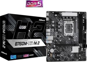 Obrázok pre výrobcu ASRock B760M-H2 /M.2 / Intel B760 / LGA1700 / 2x DDR5 / 2x M.2 / HDMI / mATX