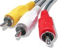Obrázok pre výrobcu Kabel Cinch 3x M- Cinch 3x M, 2m, čierna