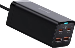 Obrázok pre výrobcu Baseus Rychlonabíječka do sítě GaN3, 2x USB-A, 2x USB-C 100W černá