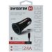Obrázok pre výrobcu Adaptér do auta SWISSTEN 12W, 2 porty, USB-A, kábel USB-C