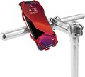 Obrázok pre výrobcu Držiak na mobil Bone Bike Tie 3, na bycikel, nastaviteľná veľkosť, červený, 4.7-7.2", silikón, na pripevnenie na riadidlá, červená