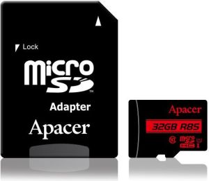 Obrázok pre výrobcu Apacer memory card Micro SDHC 32GB Class 10 UHS-I (up to 85MB/s) +adapter