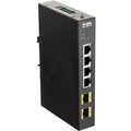 Obrázok pre výrobcu D-Link DIS-100G-6S 4-port Gigabit Industrial Switch including 2 x 100/1000M SFP