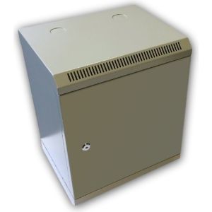 Obrázok pre výrobcu 10" rack jednodílný 9U/280 DATACOM šedý plech.dv.