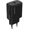 Obrázok pre výrobcu Canyon OnCharge 200, univerzálna nabíjačka do steny, 1x USB-C, PD 20W, čierna