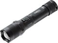Obrázok pre výrobcu Dobíjacia baterka, 1xLED, 1x2200 mAh, hliník, čierna, IPX4, funkcia zoom
