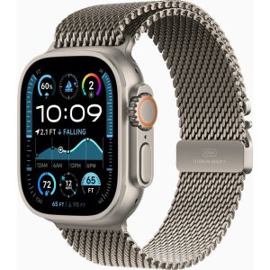 Obrázok pre výrobcu Apple Watch Ultra 2 49mm/Natural/Elegant Band/Natural Titanium Milanese/Medium