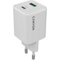 Obrázok pre výrobcu Canyon CU45AC vysokorýchlostná univerzálna nabíjačka do steny 1x USB-C 45W, 1x USB-A 18W