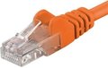 Obrázok pre výrobcu PremiumCord Patch kabel UTP RJ45-RJ45 level 5e 0.25m, oranžová