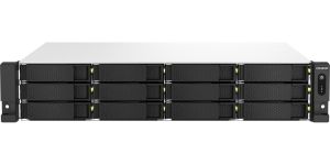 Obrázok pre výrobcu QNAP TS-1264U-RP-8G (4core 2,9GHz, 8GB RAM, 12x SATA, 2x 2,5GbE, 1x PCIe, 1x HDMI, 4x USB, 2x zdroj)