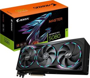 Obrázok pre výrobcu GIGABYTE AORUS GeForce RTX 5080 MASTER 16GB/GDDR7