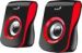 Obrázok pre výrobcu GENIUS repro SP-Q180, 2.0, 6W, USB napájení, 3,5mm jack, černo-červené