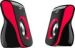 Obrázok pre výrobcu GENIUS repro SP-Q180, 2.0, 6W, USB napájení, 3,5mm jack, černo-červené