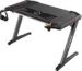 Obrázok pre výrobcu ULTRADESK Herný stôl ROCKET BLACK, 128x68 cm, 78 cm, s XL podložkou pod myš, držiak slúchadiel aj nápojov, DOPREDAJ