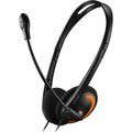 Obrázok pre výrobcu Canyon CNS-CHS01BO, PC Headset, 2 x 3.5mm mini-jack, slúchadla s mikrofónom, ovládanie na kábli, 1.8m, čierno - oranžové