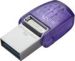 Obrázok pre výrobcu Kingston DataTraveler MicroDuo 3C 256GB /200MBps/USB 3.2/USB-A + USB-C/Fialová