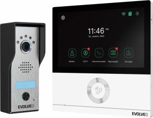 Obrázok pre výrobcu EVOLVEO DoorPhone AHD7, Sada domácího WiFi videotelefonu s ovládáním brány nebo dveří, bílý monitor