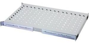 Obrázok pre výrobcu Digitus 1U pevná police pro stojany od hloubky 1000 mm 44x483x737 mm, do 100 kg, šedá (RAL 7035)