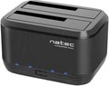 Obrázok pre výrobcu Natec Docking Station KANGAROO DUAL 2.5"/3.5" HDD USB 3.0 + AC adapter