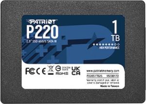 Obrázok pre výrobcu PATRIOT P220 1TB SSD / Interní / 2,5" / SATA 6Gb/s /