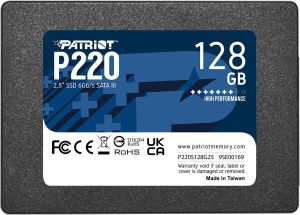 Obrázok pre výrobcu PATRIOT P220 128GB SSD / Interní / 2,5" / SATA 6Gb/s