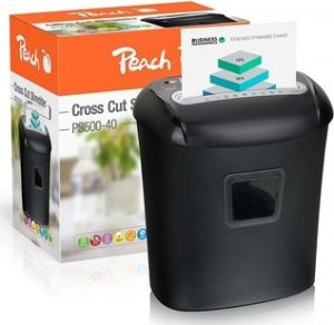 Obrázok pre výrobcu PEACH skartovač Cross Cut Shredder PS500-40, křížový řez, P-4, 21 l
