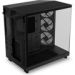 Obrázok pre výrobcu NZXT skříň H6 Flow RGB dvoukomorová / MidT / 3x120mm RGB fan / 2xUSB 3.2 / USB-C / prosklená / černá