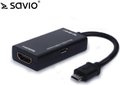 Obrázok pre výrobcu SAVIO CL-32 adaptér MHL micro USB-HDMI