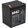 Obrázok pre výrobcu Pb akumulátor MHPower VRLA AGM 12V/4,5Ah (MS4.5-12
