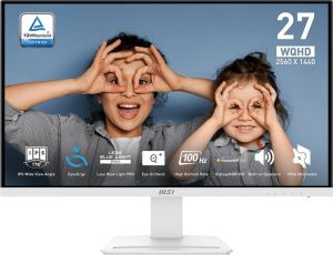 Obrázok pre výrobcu MSI Pro MP273QW E2 27"/IPS/QHD/ 100Hz/1ms/White
