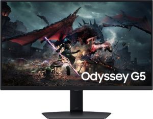 Obrázok pre výrobcu Samsung Odyssey G5 LS27DG500EUXEN 27"/IPS/QHD/ 180Hz/1ms/Black
