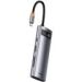 Obrázok pre výrobcu Baseus dokovací stanice 7v1 USB-C (USB-C PD 100W, USB-C, 2x USB 3.0, HDMI, SD/TF port) šedá
