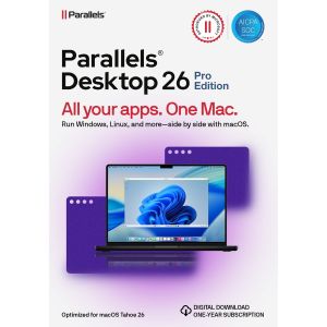 Obrázok pre výrobcu Parallels Desktop Pro Subscription 1 Year, EN/FR/DE/IT/ES/PL/CZ/PT