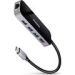 Obrázok pre výrobcu AXAGON HMC-6GL, USB 3.2 Gen 1 hub, porty 3x USB-A, HDMI, RJ-45 GLAN, PD 60W, kabel USB-C 20cm