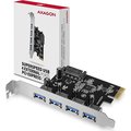 Obrázok pre výrobcu AXAGON PCEU-430VL, PCIe řadič, 4x USB 3.2 Gen 1 port, UASP