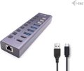 Obrázok pre výrobcu i-tec USB 3.0/USB-C Charging HUB 9port LAN + Power Adapter 60W