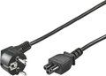 Obrázok pre výrobcu PremiumCord Kabel síťový 230V k notebooku 2m, trojlístek "Mickey Mouse"