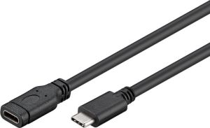 Obrázok pre výrobcu PremiumCord Prodlužovací kabel USB 3.1 konektor C/male - C/female, černý, 2m