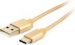 Obrázok pre výrobcu GEMBIRD Opletaný USB-C - USB 2.0, M/M, 1,8 m, zlatý