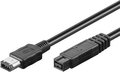 Obrázok pre výrobcu PremiumCord FireWire 800 kabel,1,8m, 9pin-6pin