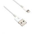 Obrázok pre výrobcu Kabel C-TECH USB 2.0 Lightning (IP5 a vyšší) nabíjecí a synchronizační kabel, 2m, bílý