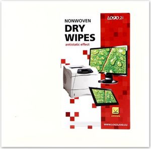 Obrázok pre výrobcu Čist. utierky hydraspunové, 18x18cm, 10ks, Logo