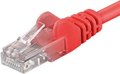 Obrázok pre výrobcu Patch kabel UTP RJ45-RJ45 level CAT6, 0.25m, červená