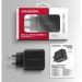 Obrázok pre výrobcu AXAGON nabíječka do sítě / ACU-PQ45/ 1x USB-C / 1x USB-A / PD3.0/QC4+/PPS/SFC2.0/AFC/SCP/Apple / 45W / černá