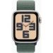 Obrázok pre výrobcu Apple Watch SE GPS + Cellular 44mm Starlight Aluminium Case with Lake Green Sport Loop